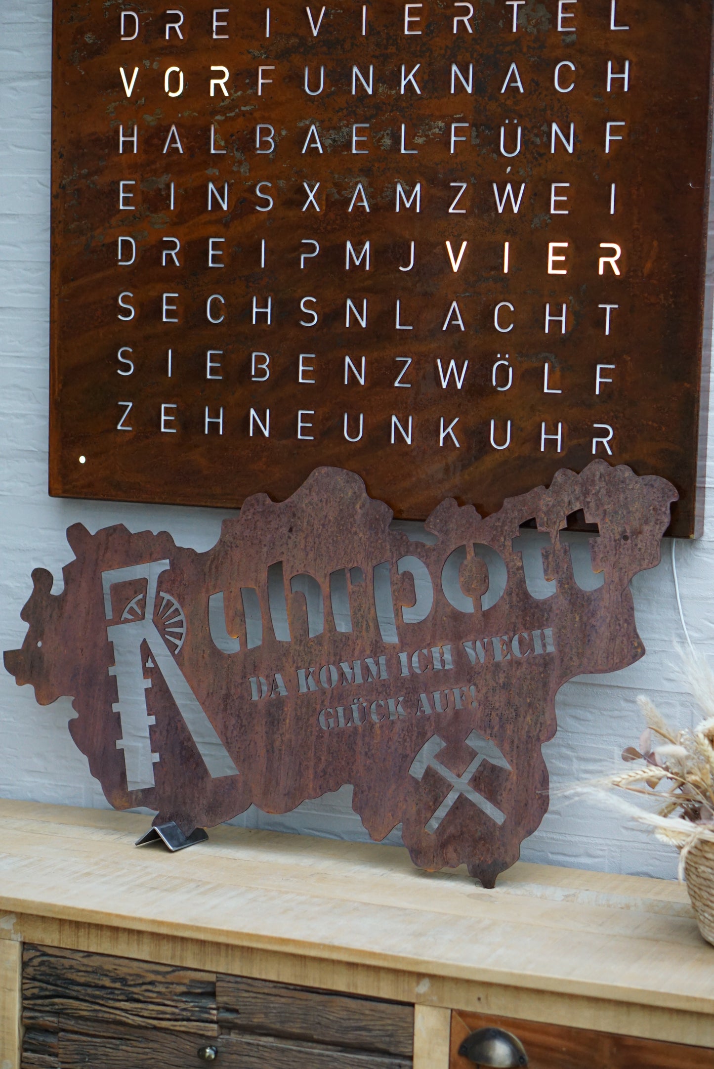 Förderturm Ruhrpott-Umriss