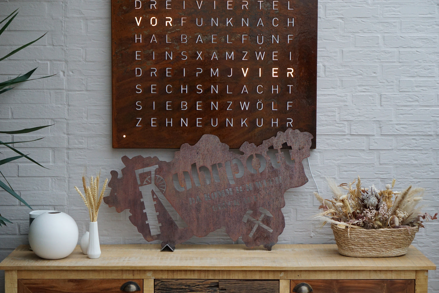 Förderturm Ruhrpott-Umriss