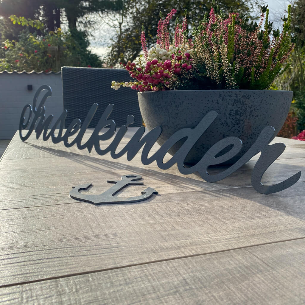 Inselkinder 120cm Schriftzug