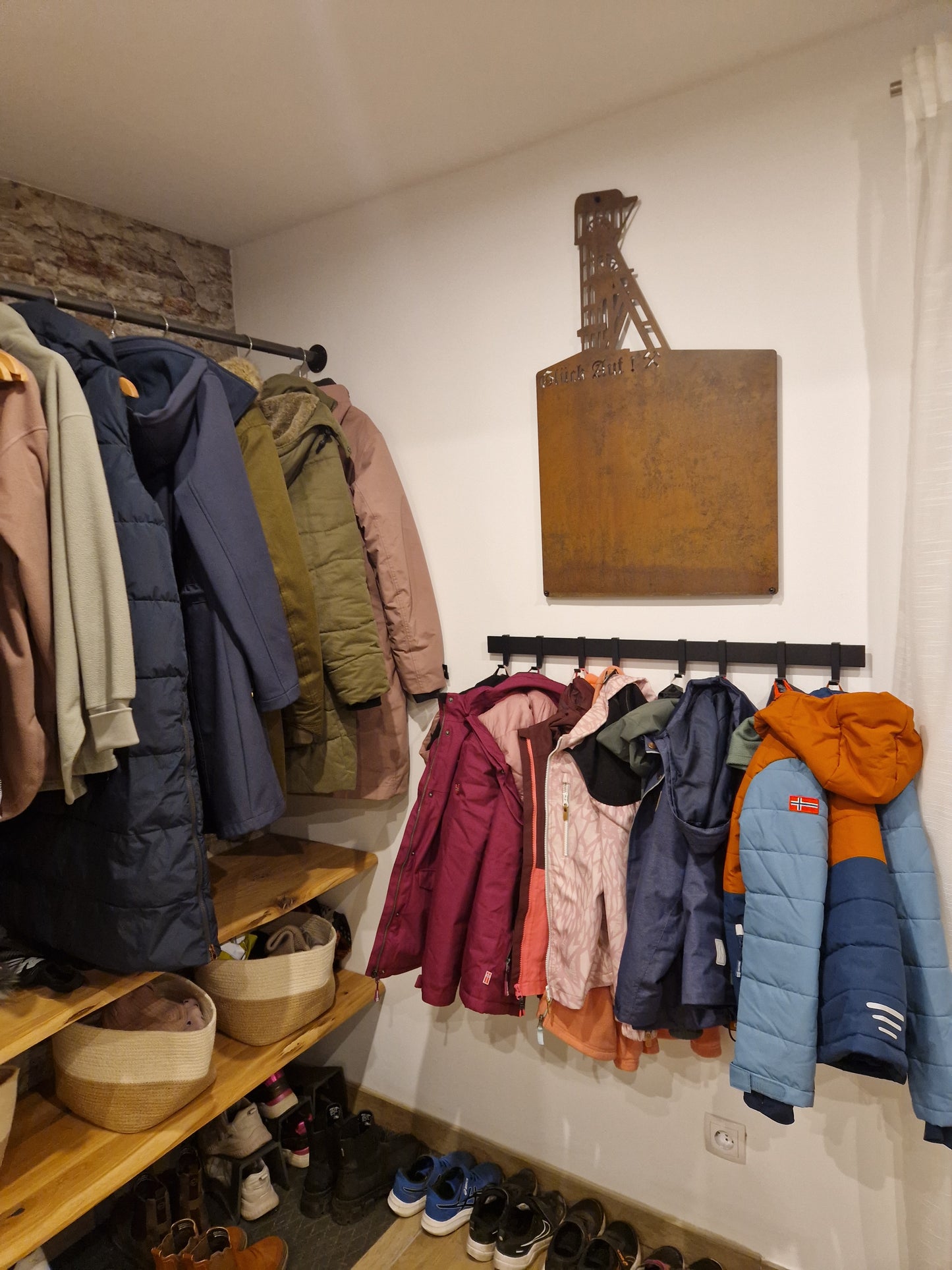 Magnettafel mit Förderturm / Zeche