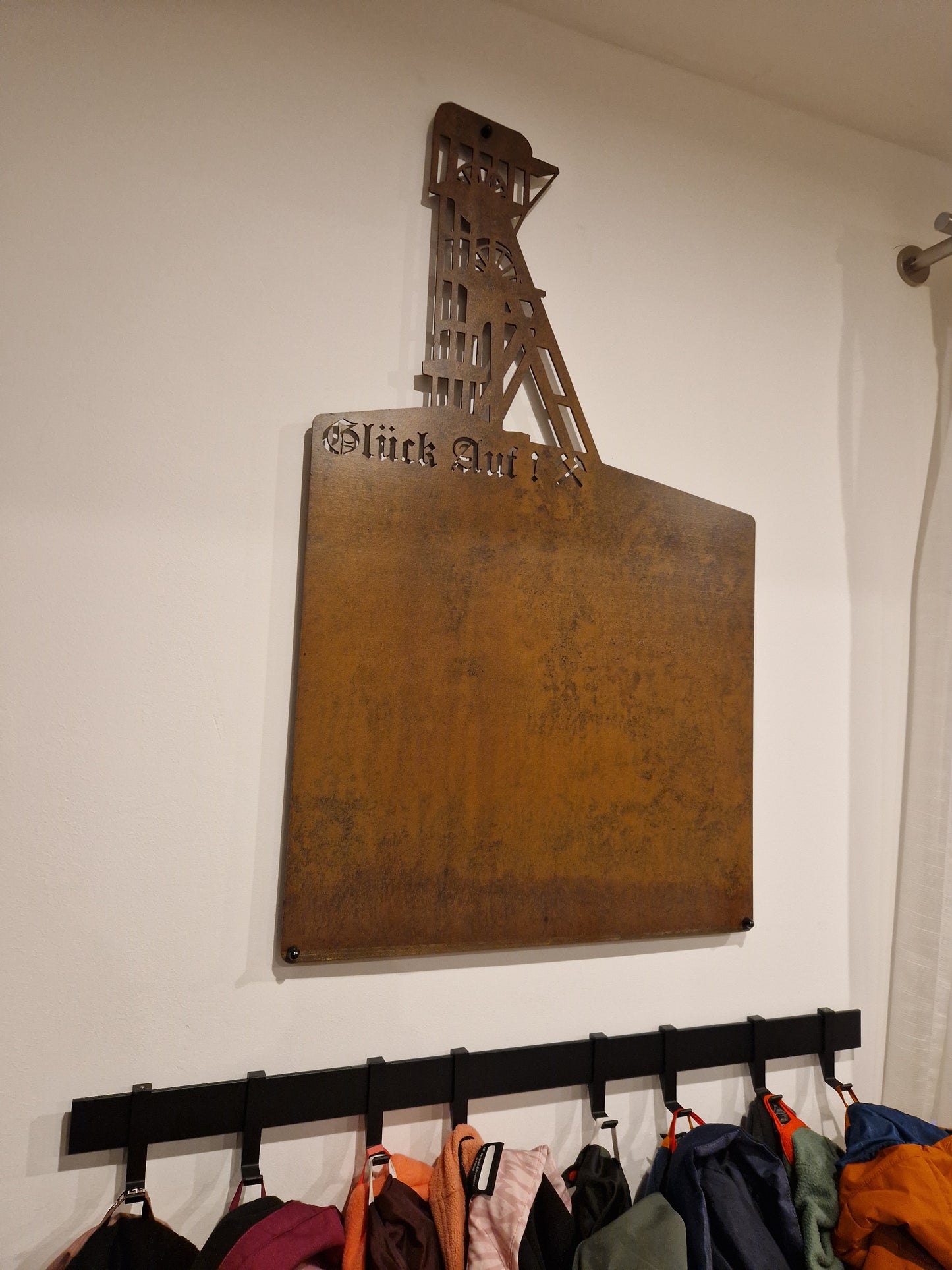 Magnettafel mit Förderturm / Zeche