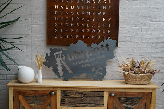 Förderturm Ruhrpott-Umriss