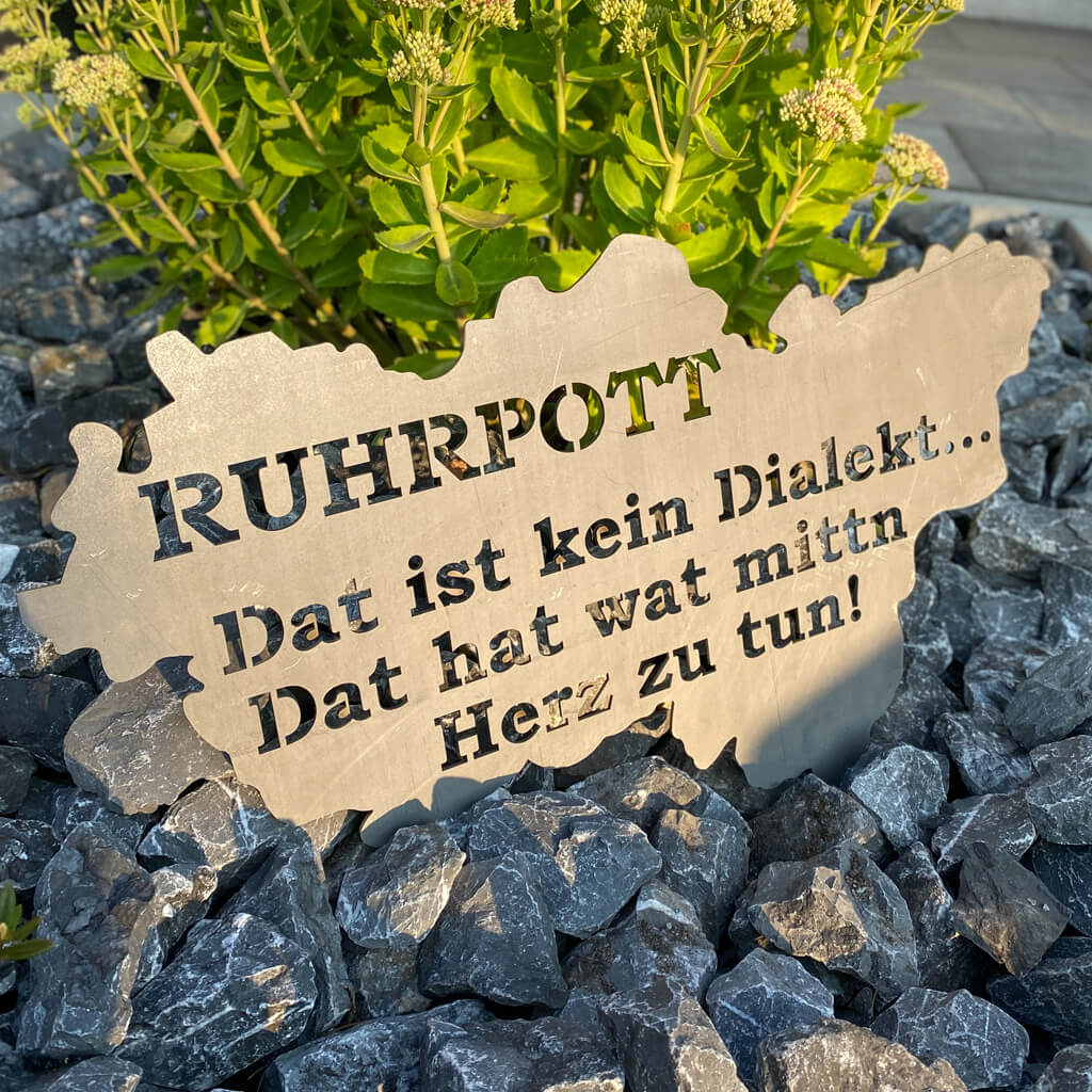 Ruhrpott - Dat ist kein Dialekt... ( Ø 66cm )