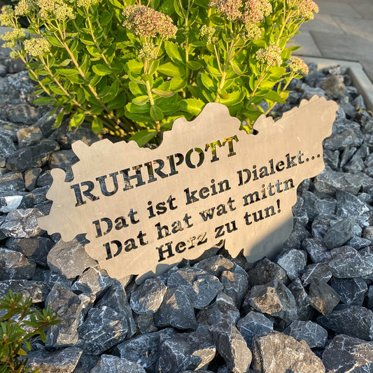 Ruhrpott - Dat ist kein Dialekt... ( Ø 66cm )