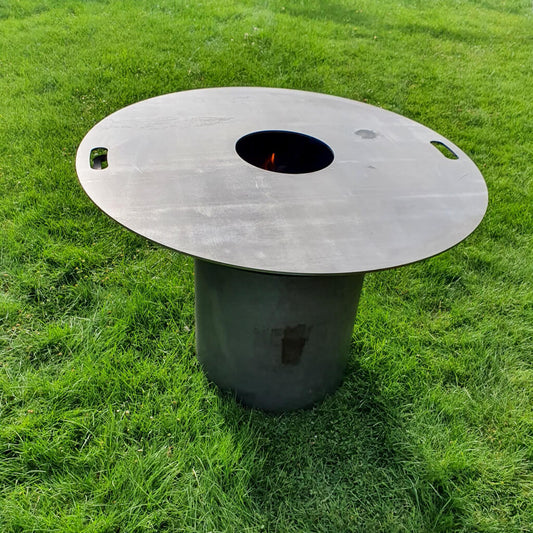 8mm starke Grillplatte von Rostige Aussichten