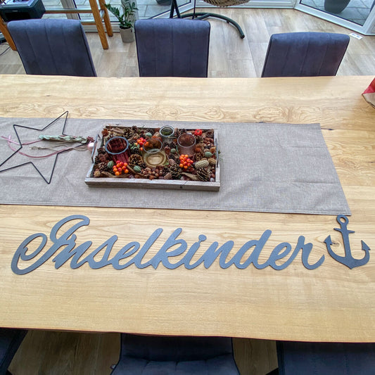 Inselkinder 120cm Schriftzug