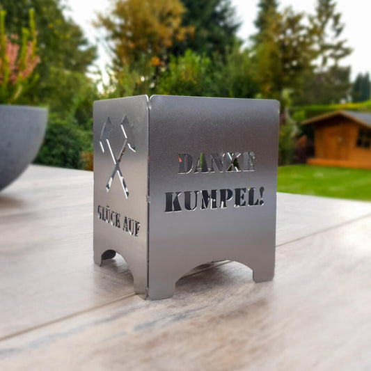 Danke Kumpel! Teelichthalter